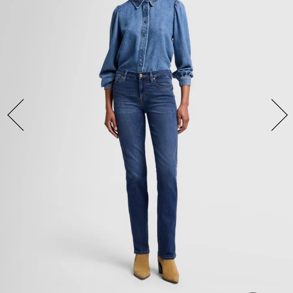 Seven for all mankind kimmie straight jeans
